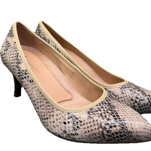 Naturalizer Women's Snakeskin Print Pumps